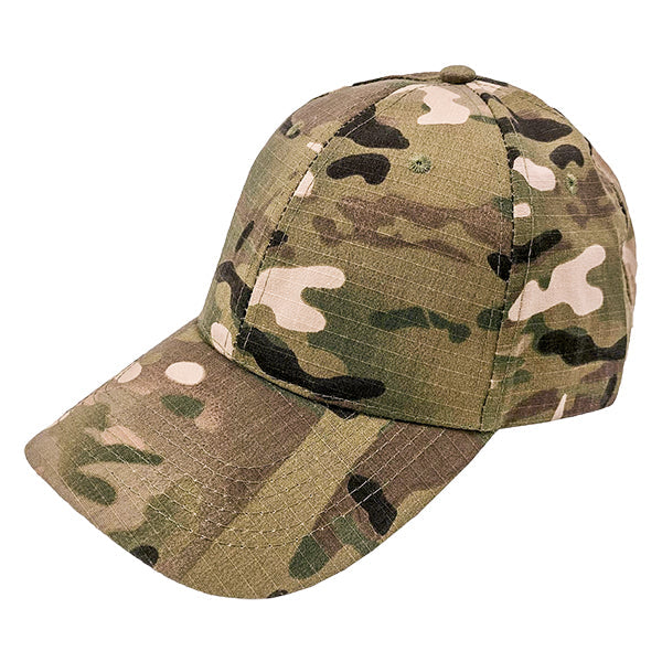 Casquette de baseball TAC BASE CAP, ripstop, multicam