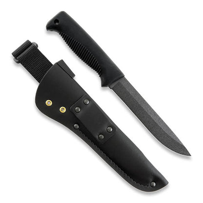 Couteau outdoor M95 RANGER PUUKKO, étui cuir noir