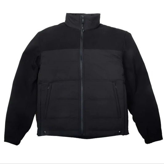 Veste hybride softshell, noir