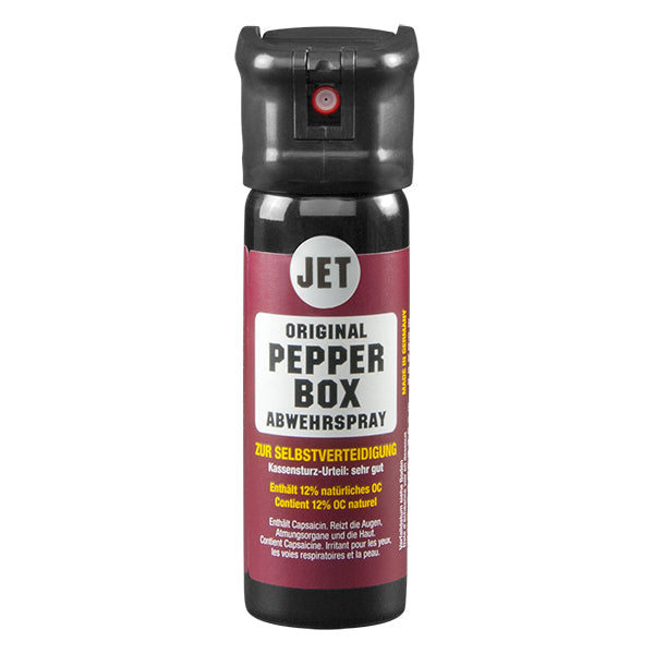 TW1000 / PEPPER BOX, spray au poivre modèle PEPPER-STRAHL, 63ml (jet de liquide balistique)