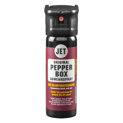 TW1000 / PEPPER BOX, spray au poivre modèle PEPPER-STRAHL, 63ml (jet de liquide balistique)