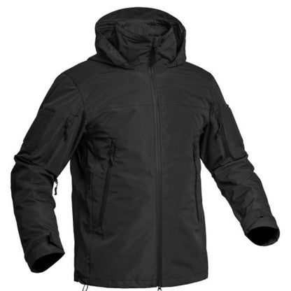 Veste de pluie PARKA HARDSHELL FIGHTER, noir