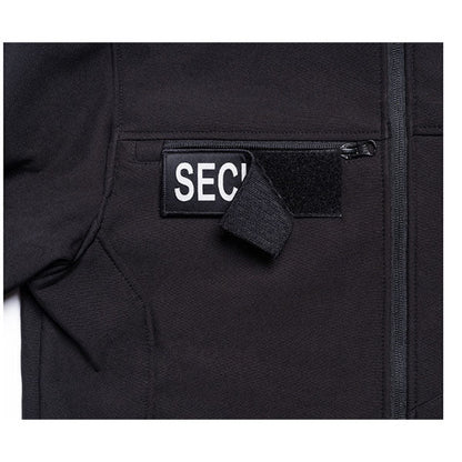 A10, Parka Hardshell WF 150 SECU-ONE FLAP SECURITE, noir