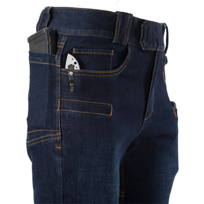 Pantalon en jean GREYMAN TACTICAL JEANS DENIM MID, bleu jean