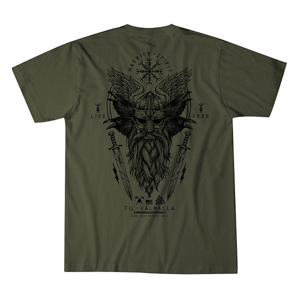  T-Shirt VALHALLA NIGHT, surplus green