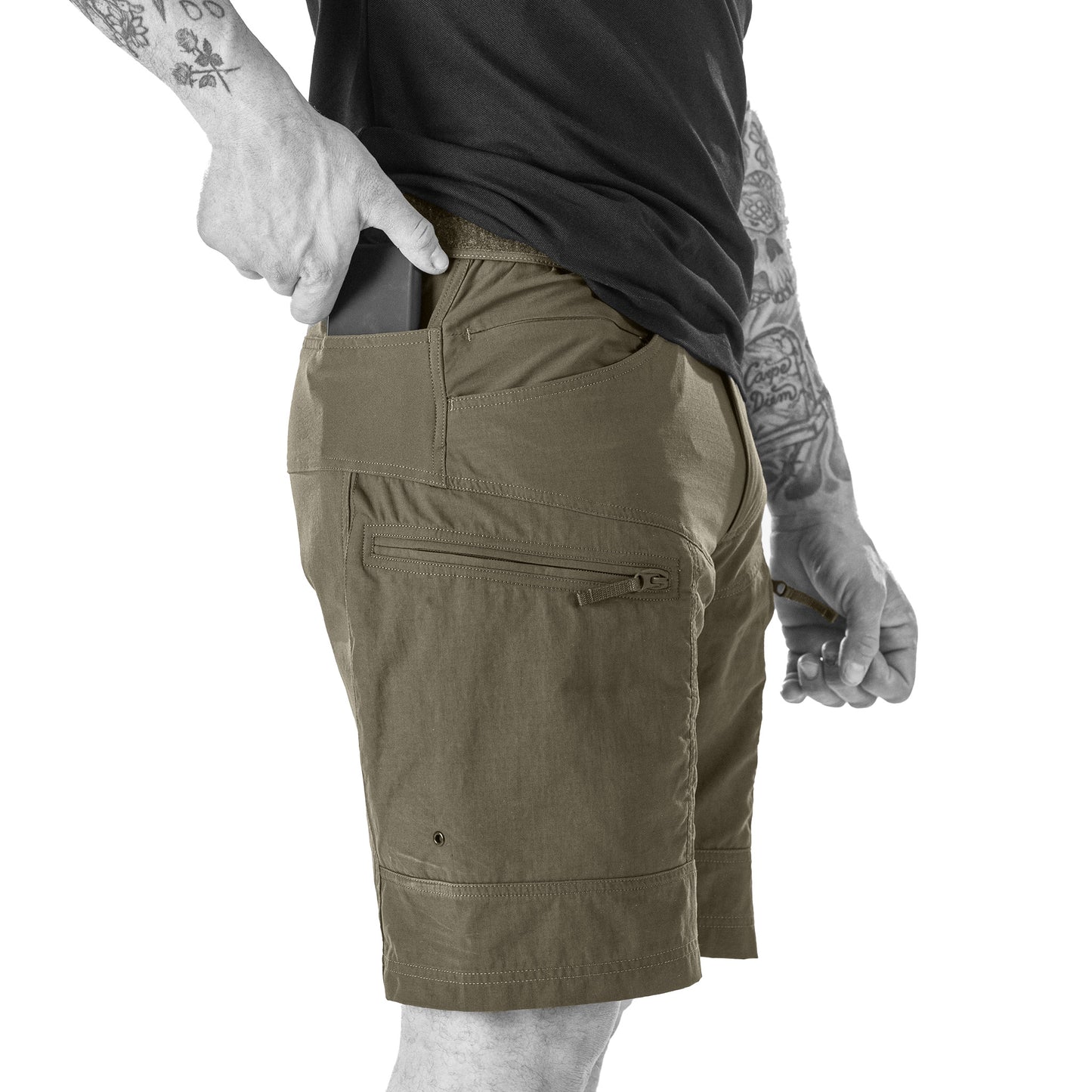 Short tactique P-40 RANGER, marron gris