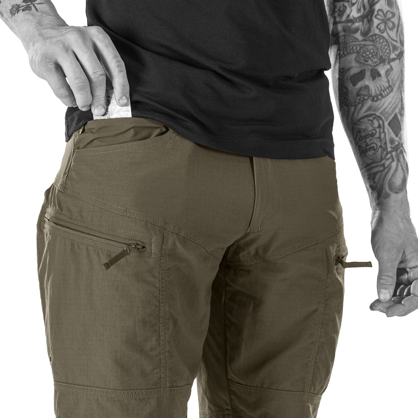 P-40 RANGER taktische Shorts, brown grey