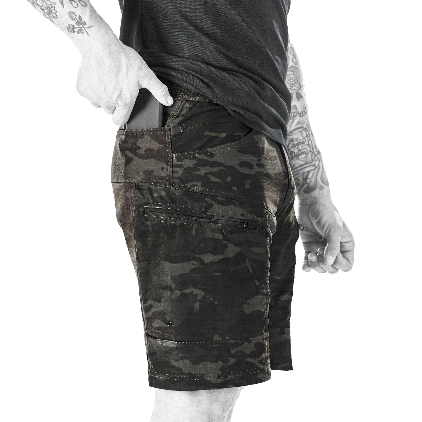 P-40 RANGER taktische Shorts, multicam black