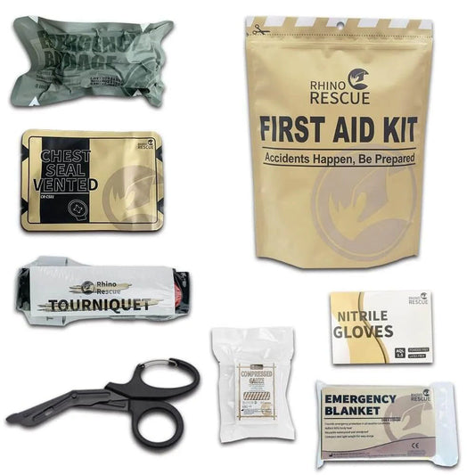 Advanced Wound Care Kit Refill (7-teilig) - inkl. Metall-Tourniquet