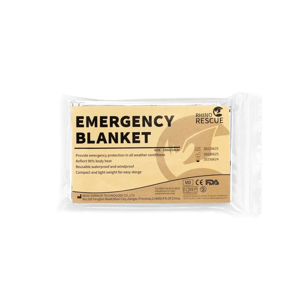 Emergency Blanket (Notfalldecke) - 1 Stk.