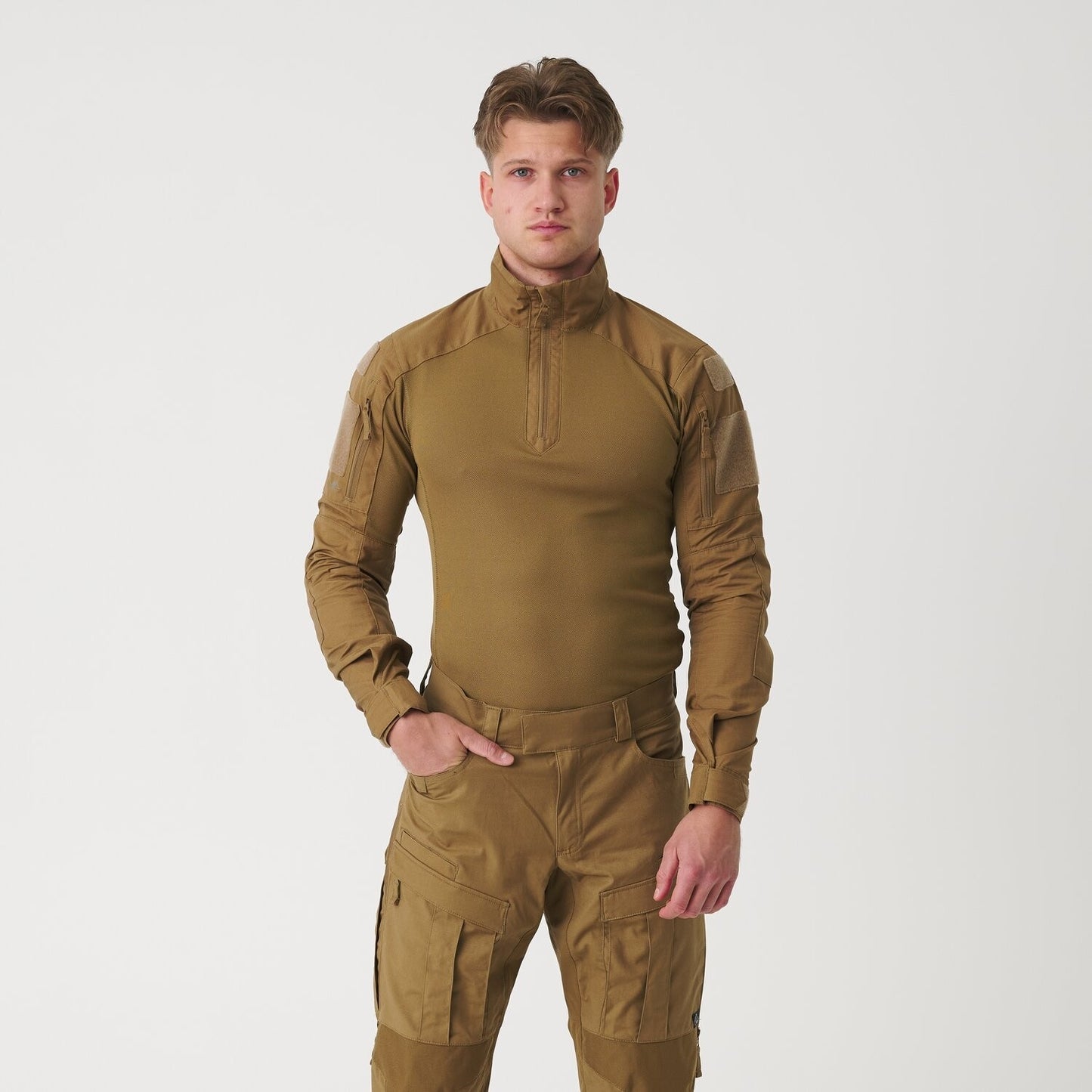 MCDU COMBAT SHIRT NYCO RIPSTOP, RAL 7013/olive green