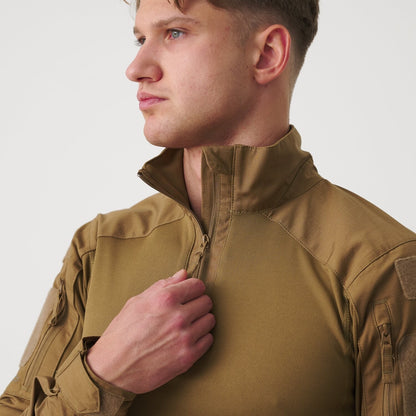 MCDU COMBAT SHIRT NYCO RIPSTOP, RAL 7013/olive green