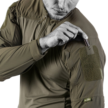 Combat Shirt STRIKER TT, brown grey