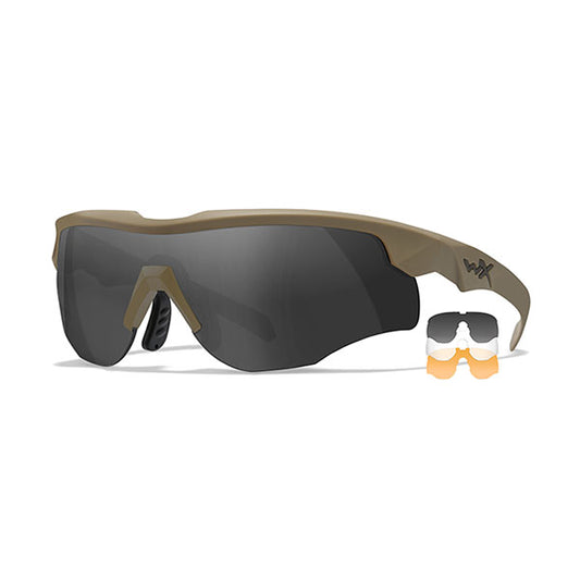 WILEY-X lunettes de soleil WX ROGUE COMM, gris/transparent/orange clair