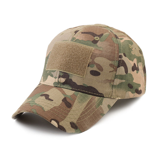 Baseball-Kappe TAC BASE CAP, Ripstop, Velcro, multicam One size