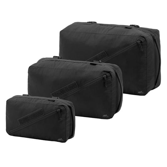 HELIKON-TEX, sacs de compression PAKCELL SET, polyester/ripstop, noir