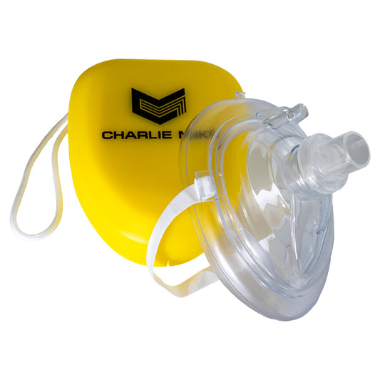 CHARLIE MIKE, masque respiratoire / masque de poche CPR