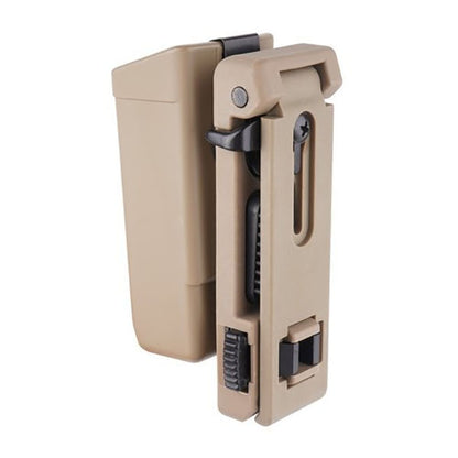 Kunststoffholster LUGER für zweireihige Waffenmagazine 9mm, khaki